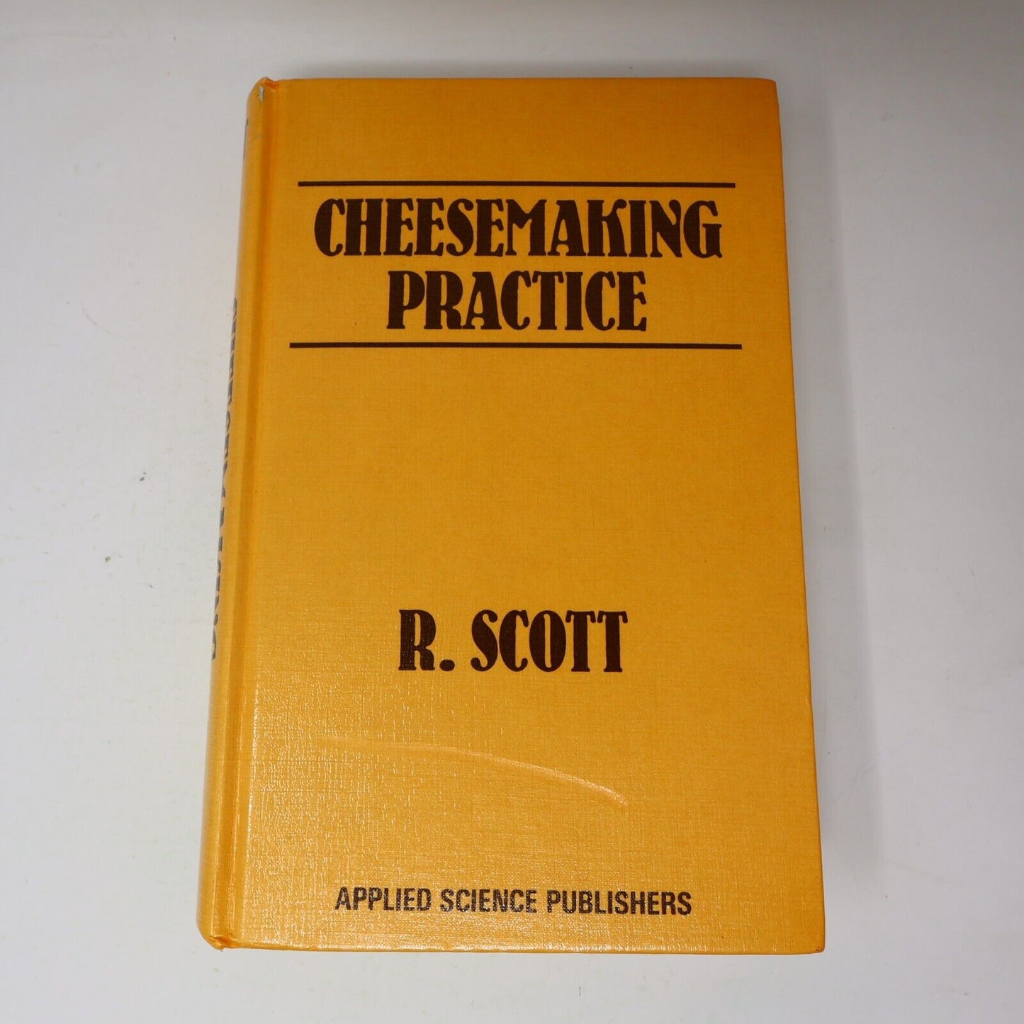 1981 Cheesemaking Practice by R. Scott Cookbook Science Hardcover HC 80s