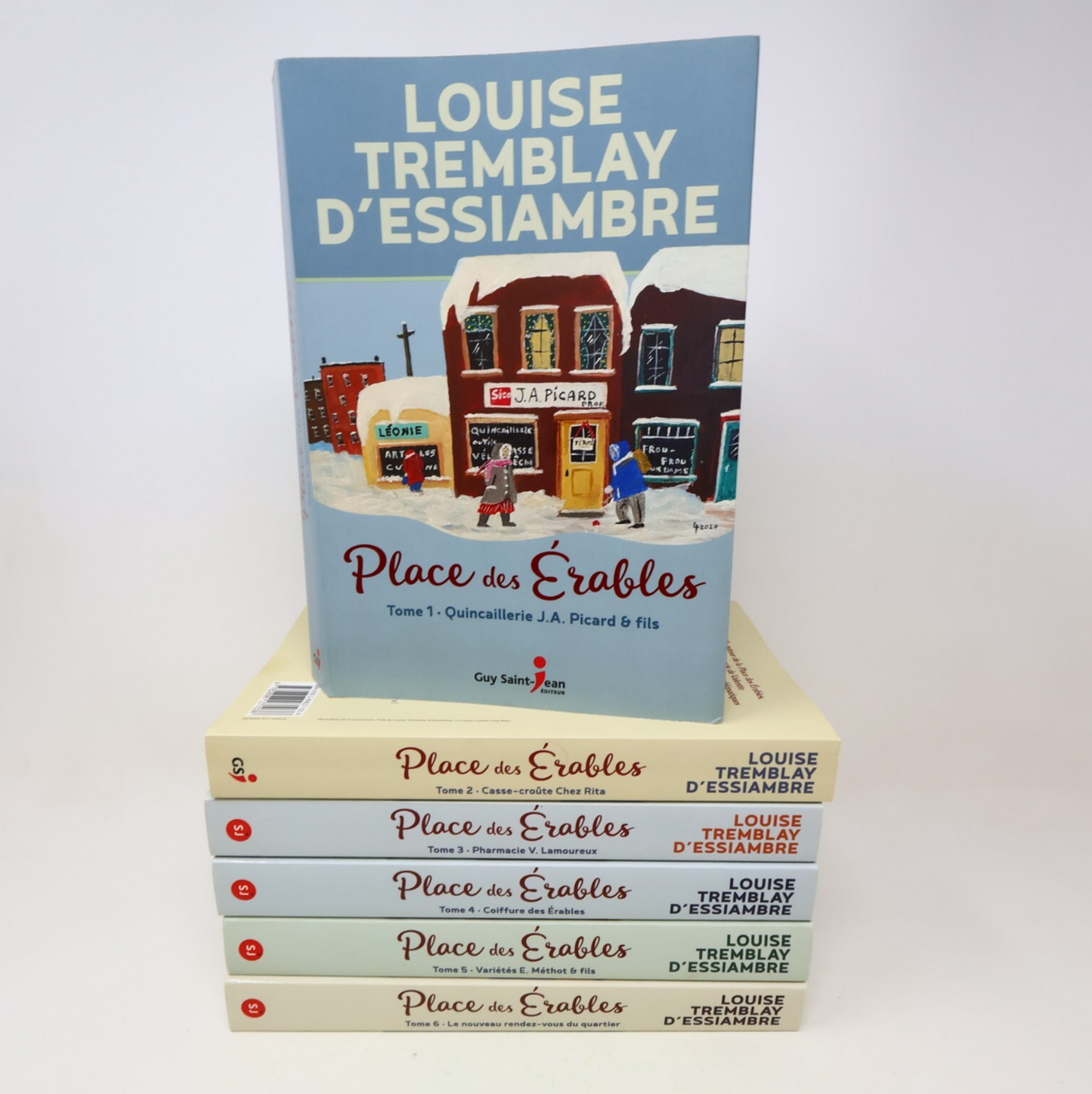 Place des Érables #1-6 Série Complète Lot 6 Livres Louise Tremblay-D'Essiambre