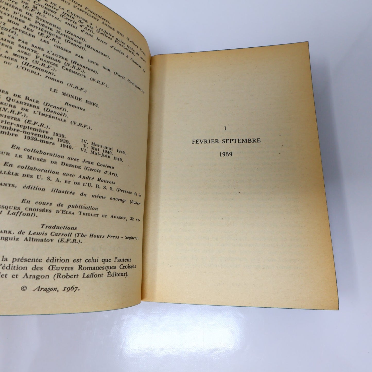 Aragon Lot 8 Livres Les Communistes 1-4/Aurélien/Beaux Quartiers/Cloches de Bâle