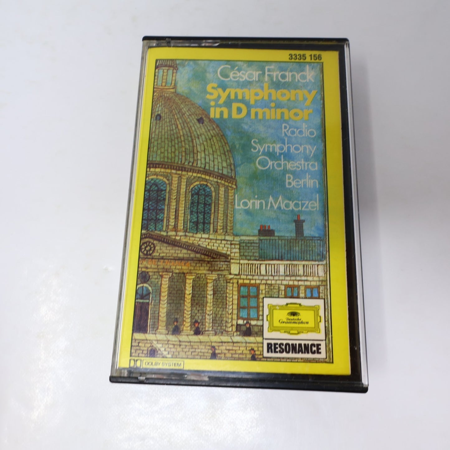 César Franck 2 Cassette Lot Symphony In D Minor/Violin Sonata Maazel/Prokofiev