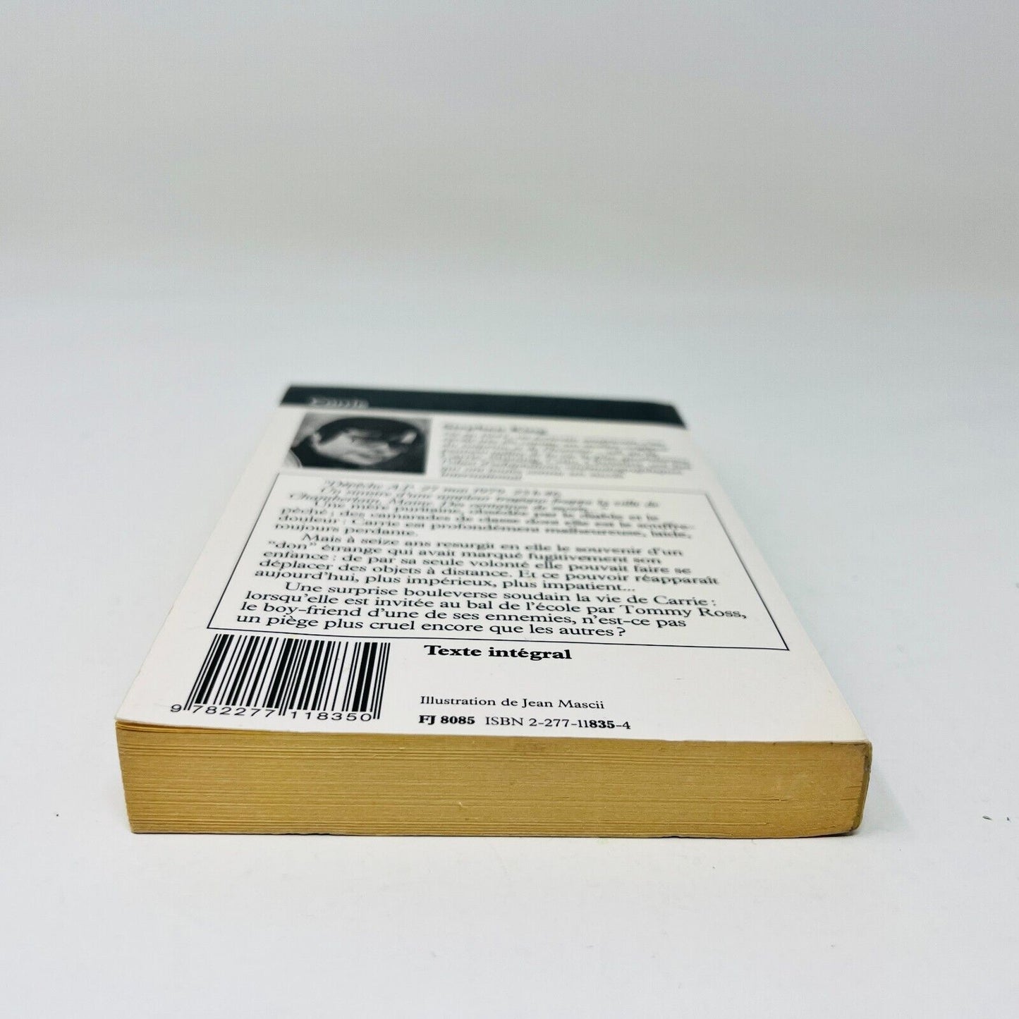 1986 Carrie de Stephen King J'ai Lu Épouvante Horreur Français/French Paperback