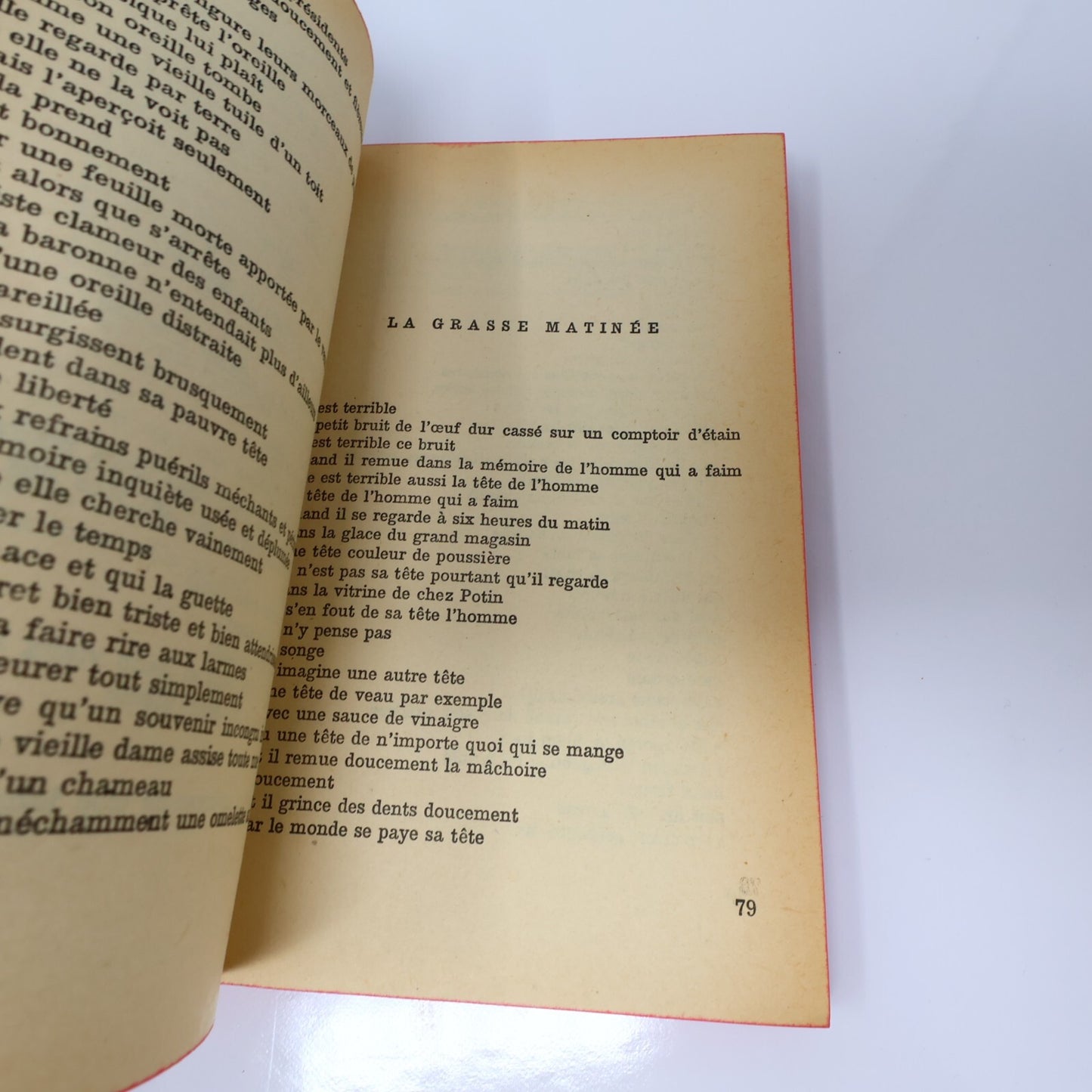 Jacques Prévert Lot 2 Livres Paroles/La Pluie et le Beau Temps Poésie France 60s