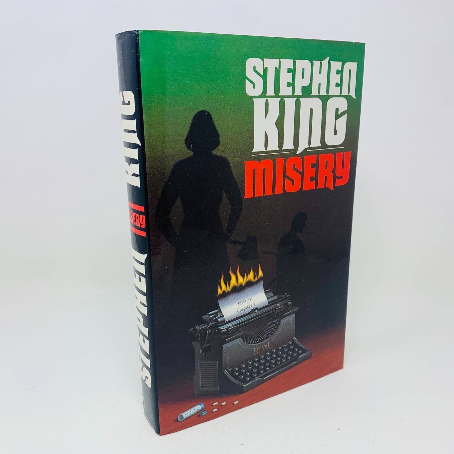 1990 Misery Stephen King Club France Loisirs Français/French Hardcover DJ BCE
