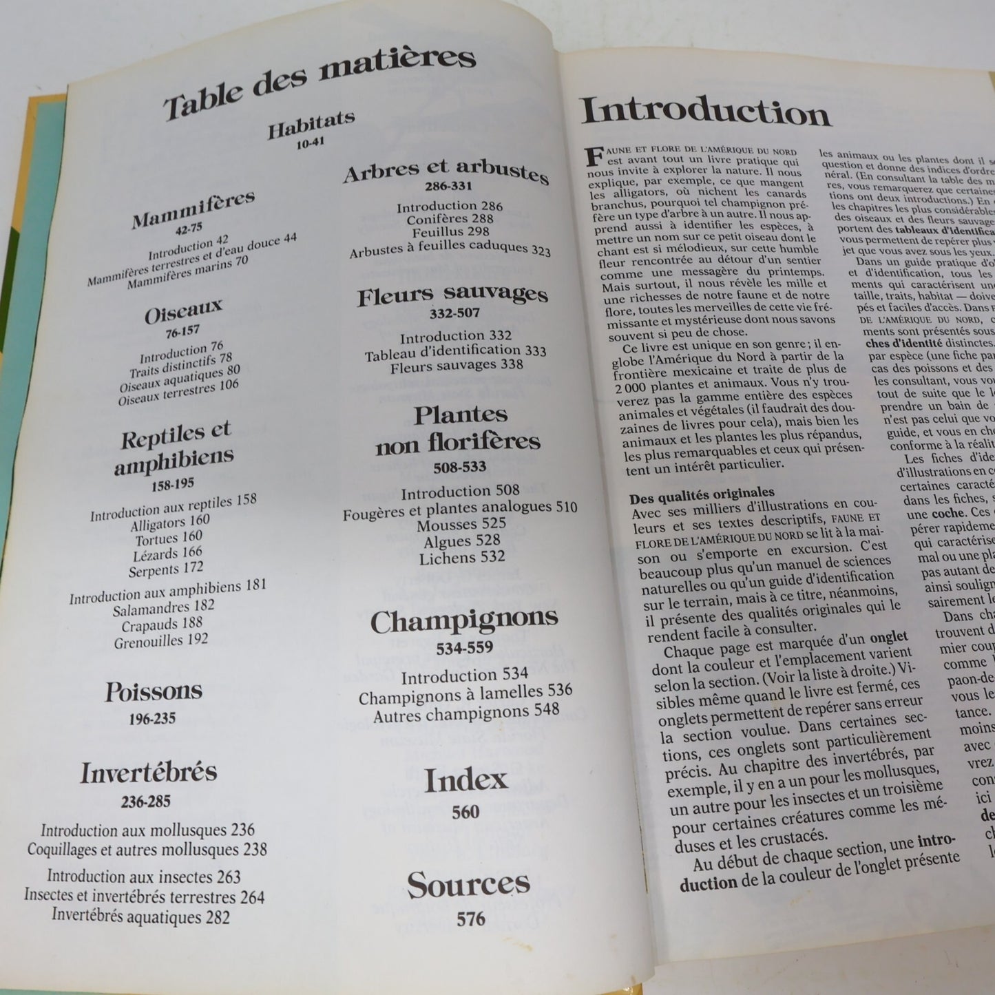 1986 Faune et Flore de l'Amérique du Nord Nature Reader's Digest Français Livre