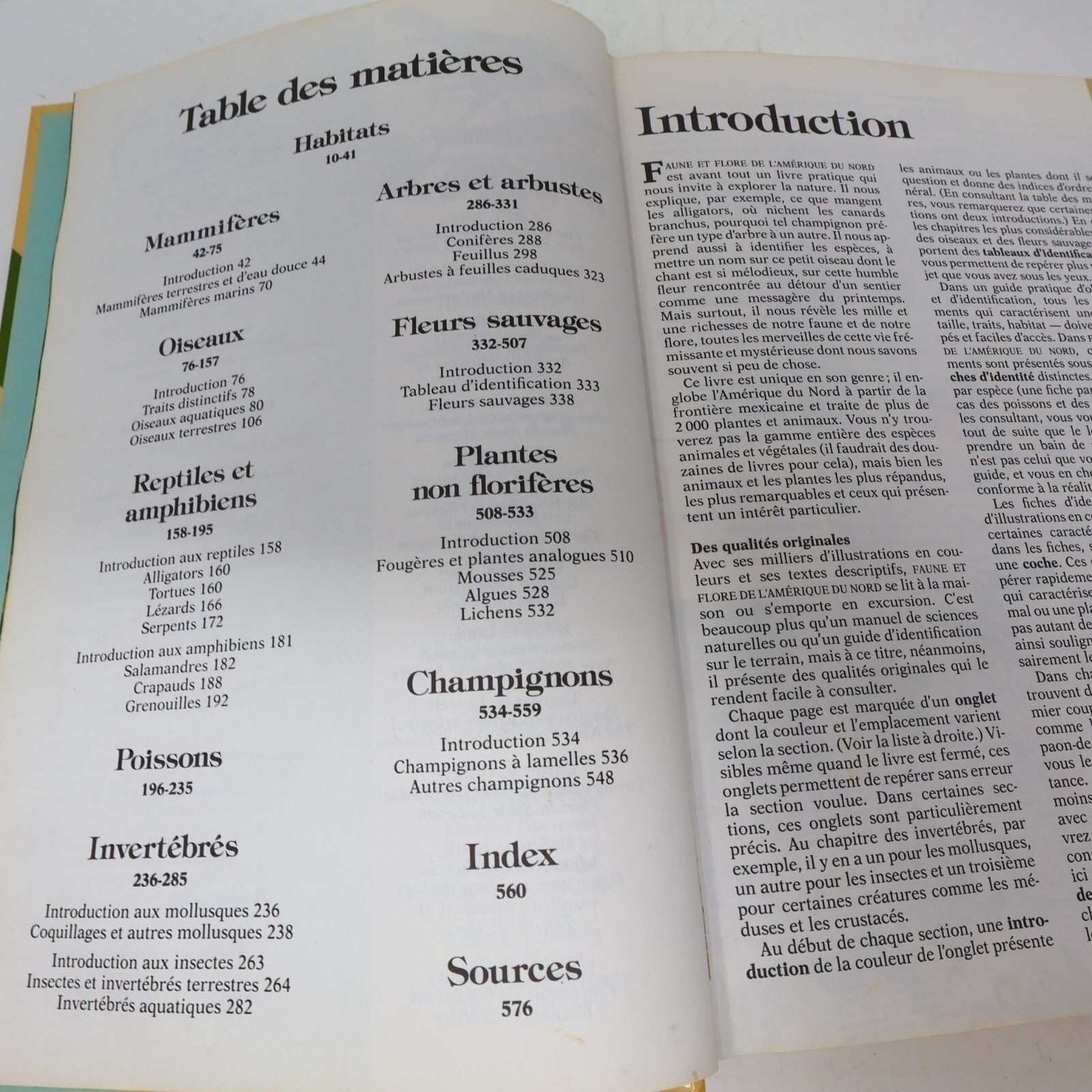 1986 Faune et Flore de l'Amérique du Nord Nature Reader's Digest Français Livre