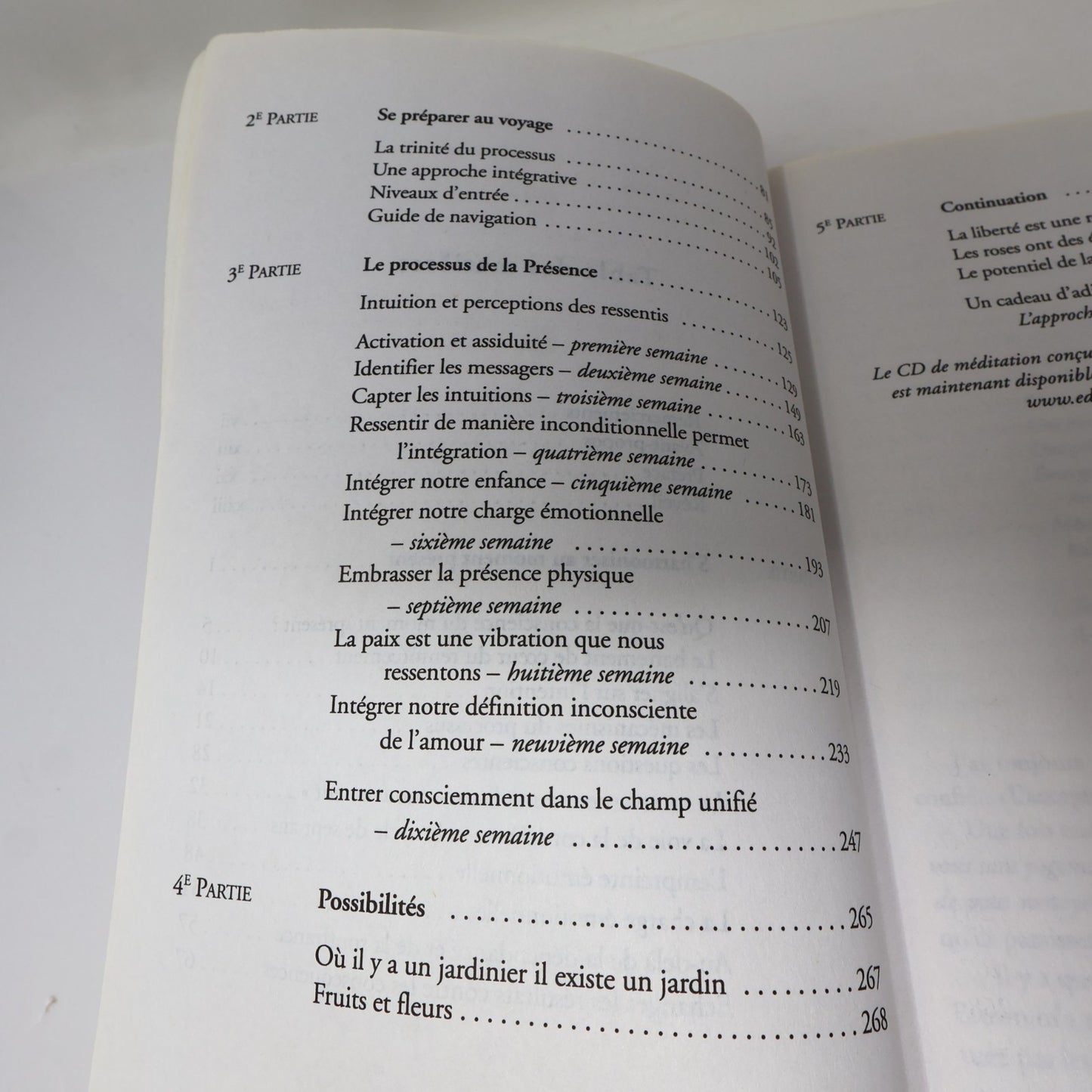 Le Processus de la Présence Michael Brown Ariane 2012 PB Français French Livre