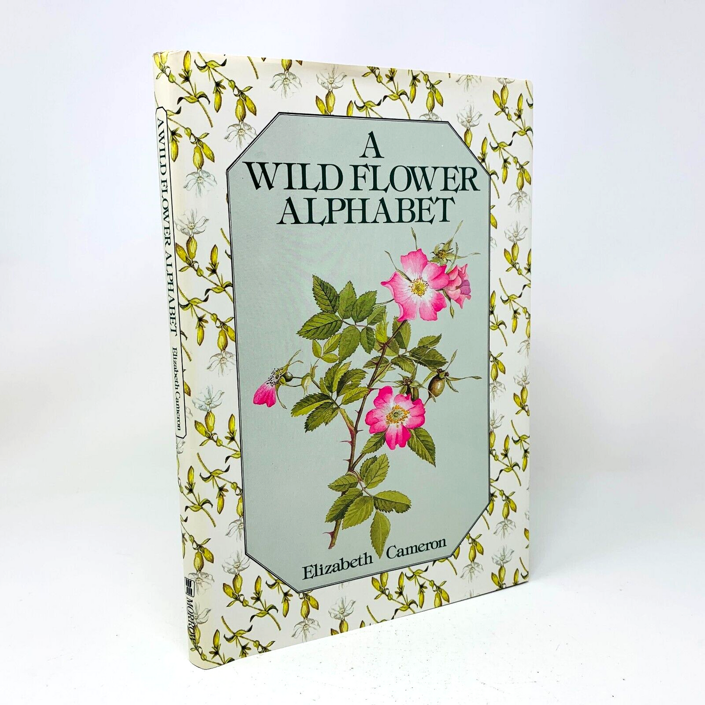 1984 A Wild Flower Alphabet Morrow Hardcover DJ Elizabeth Cameron 1st Print