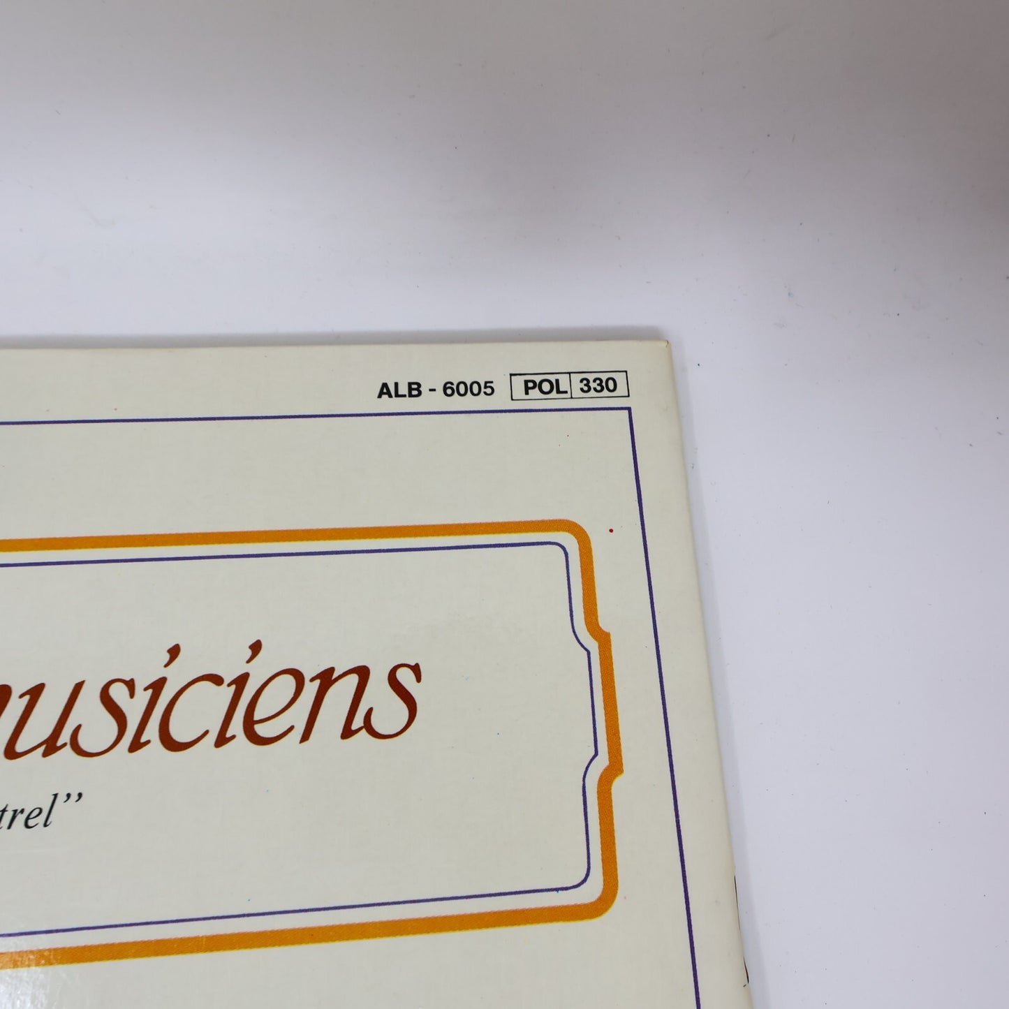 Le Lac des Cygnes Tchaikovski Jean Topart Disque Record Vinyl ALB-6005 Français