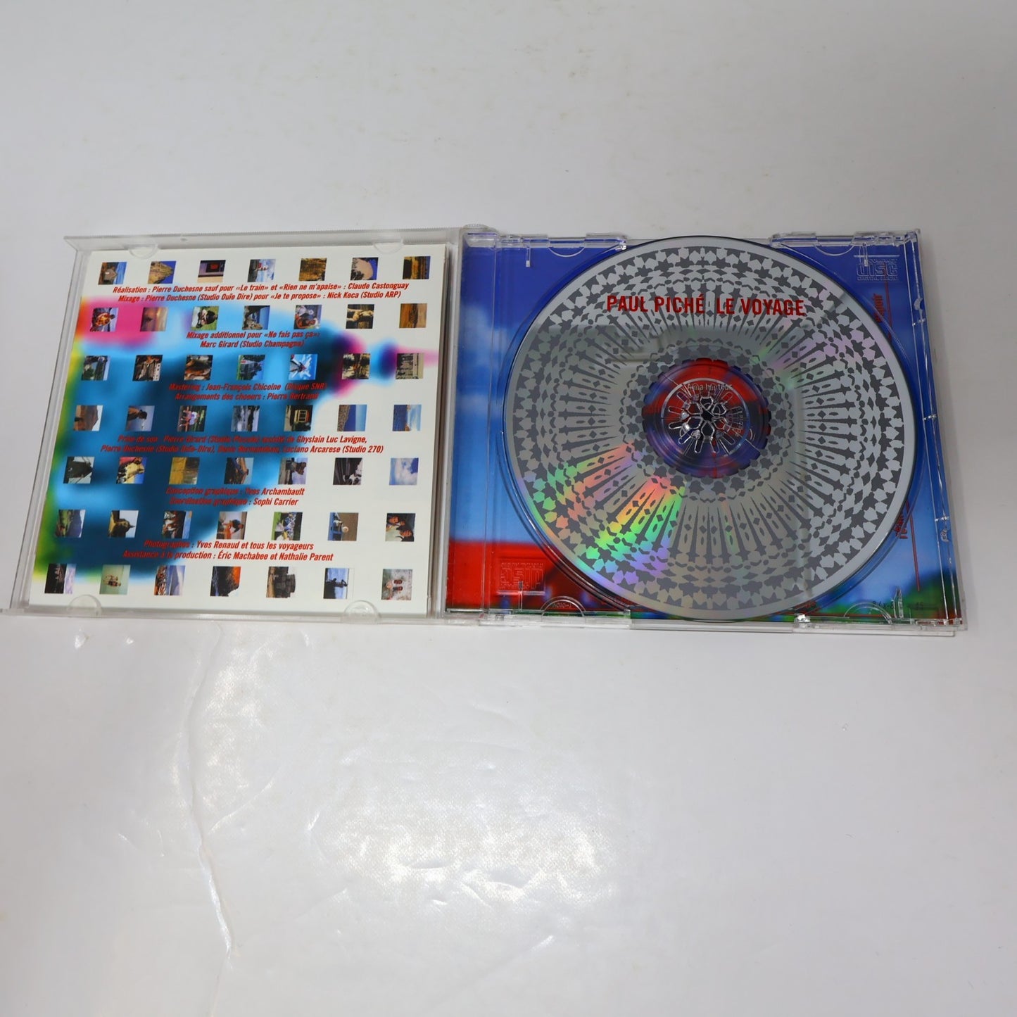 Paul Piché Lot 2 CDs Le Voyage/A qui Appartient l'Beau Temps? (Deluxe) Québécois