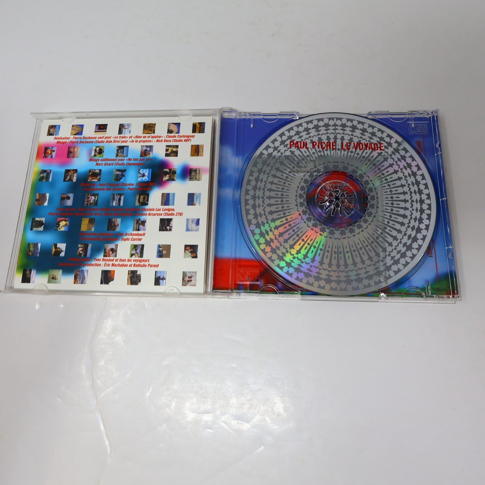 Paul Piché Lot 2 CDs Le Voyage/A qui Appartient l'Beau Temps? (Deluxe) Québécois