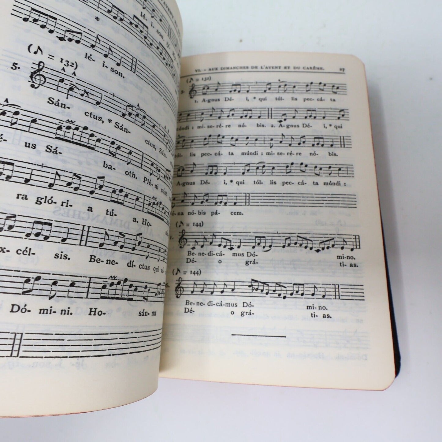 1929 Manuel de Chant Clercs de Saint Viateur Français Latin Hardcover Religion