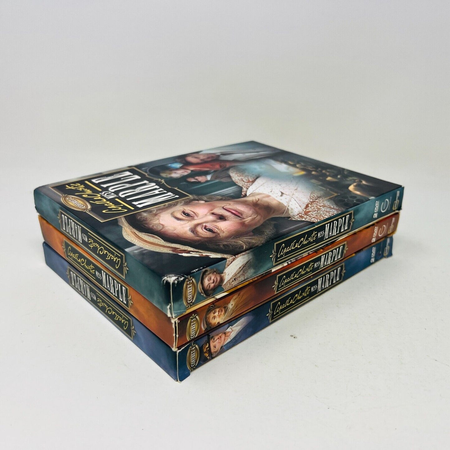 Agatha Christie Miss Marple Coffrets #2-3-4 DVD Français/French NTSC Lot Testés