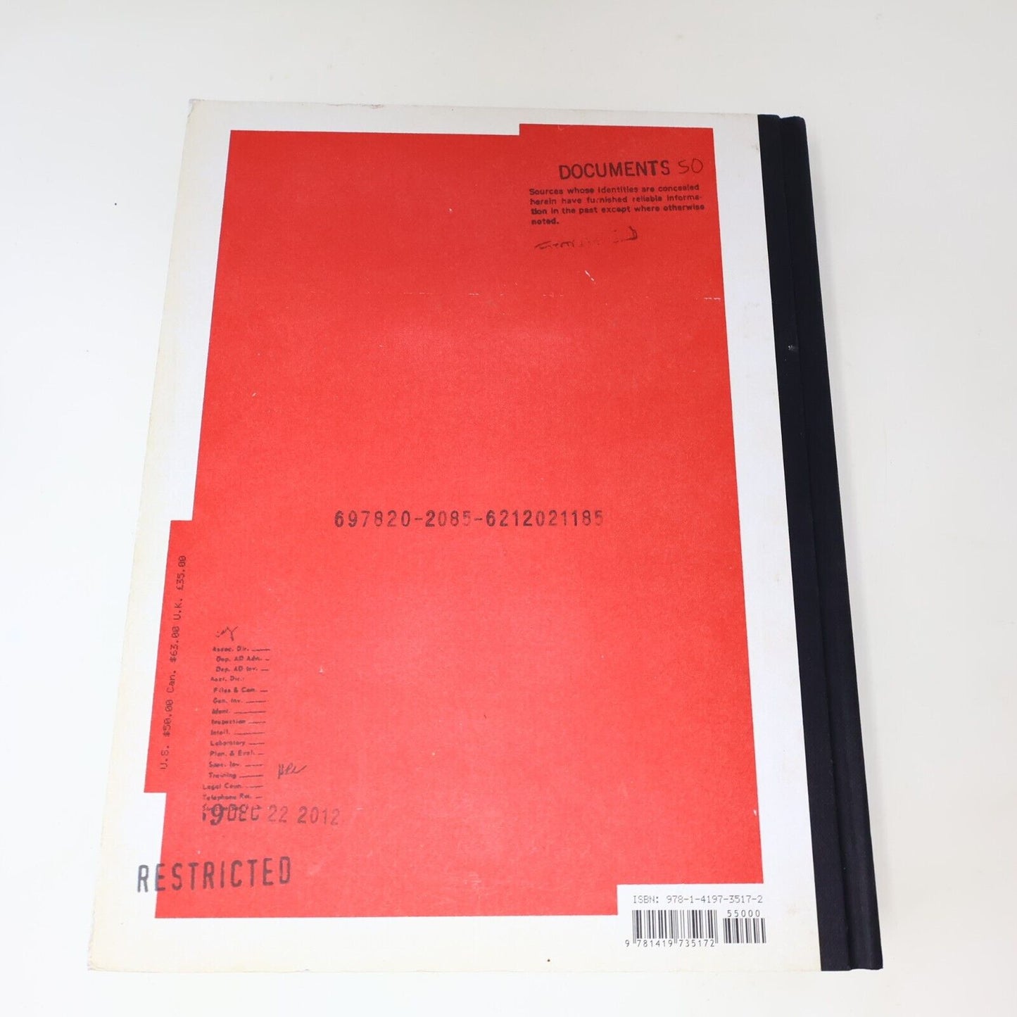 2020 X-Files the Official Archives Cryptids Biological Anomalies Phenomena HC