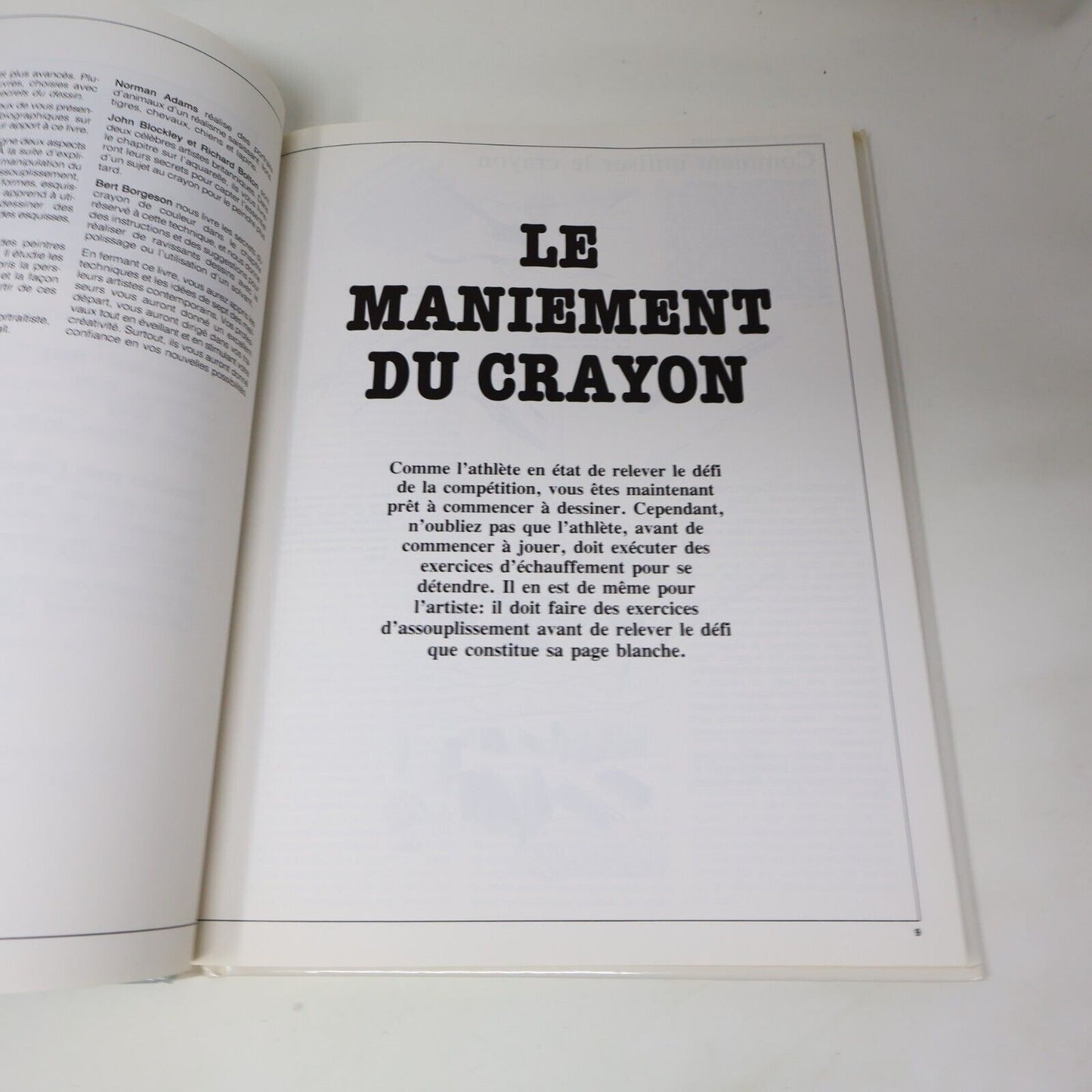 1987 Les Secrets du Dessin au Crayon de David Lewis Dessiner Broquet Français HC