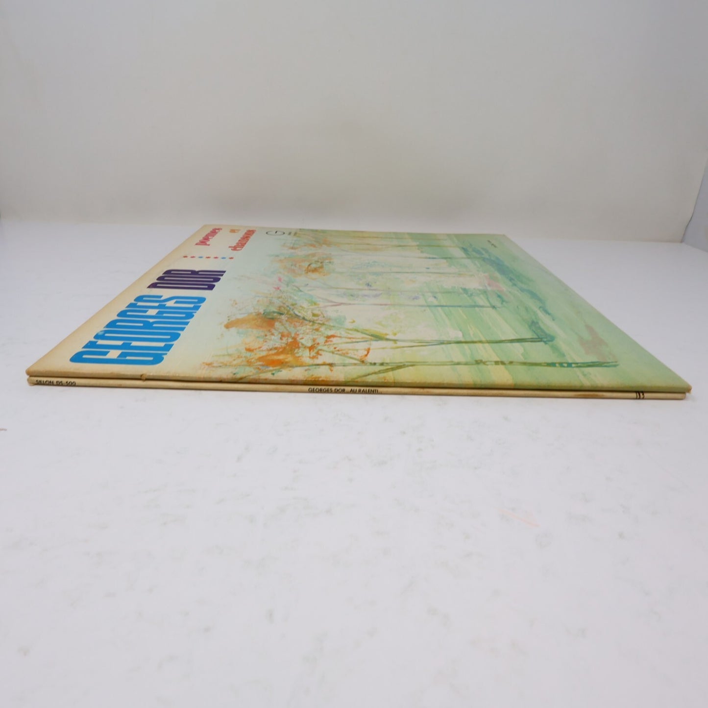 Georges Dor Lot 2 Disques LP Record Vinyl Au Ralenti/Poèmes Et Chansons 1970s