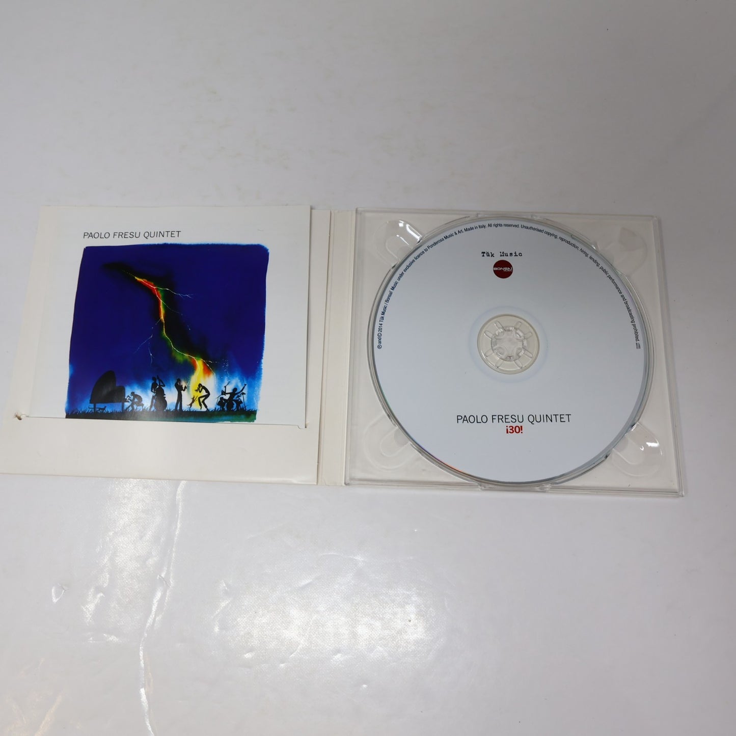 Paolo Fresu 3 CD Lot Vinodentro/İ30!/Mare Nostrum Tested Contemporary Jazz