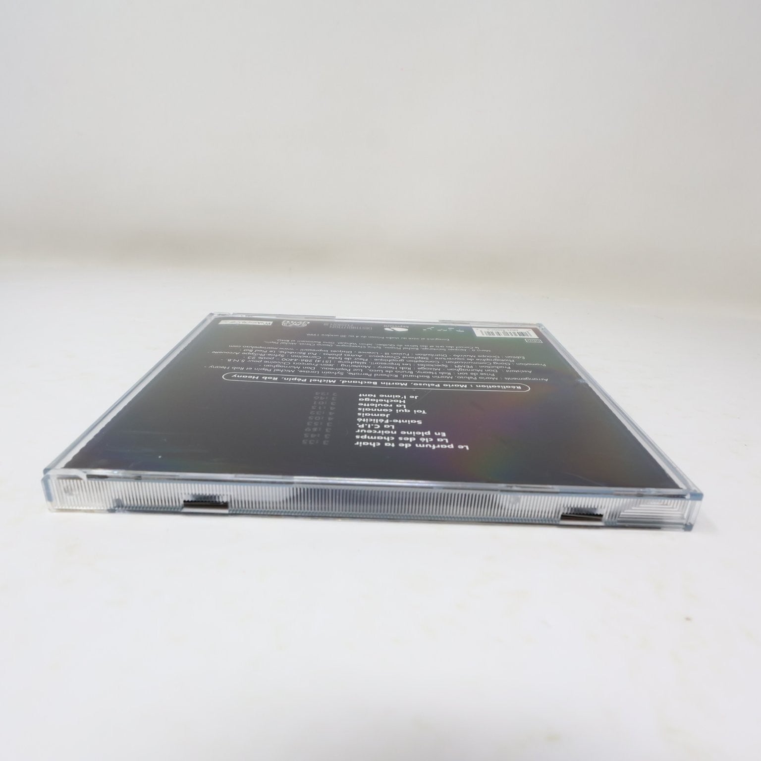 Mario Peluso Éponyme CD 2000 Français Pop Fusion PEMPI La Clef des Champs/Jamais
