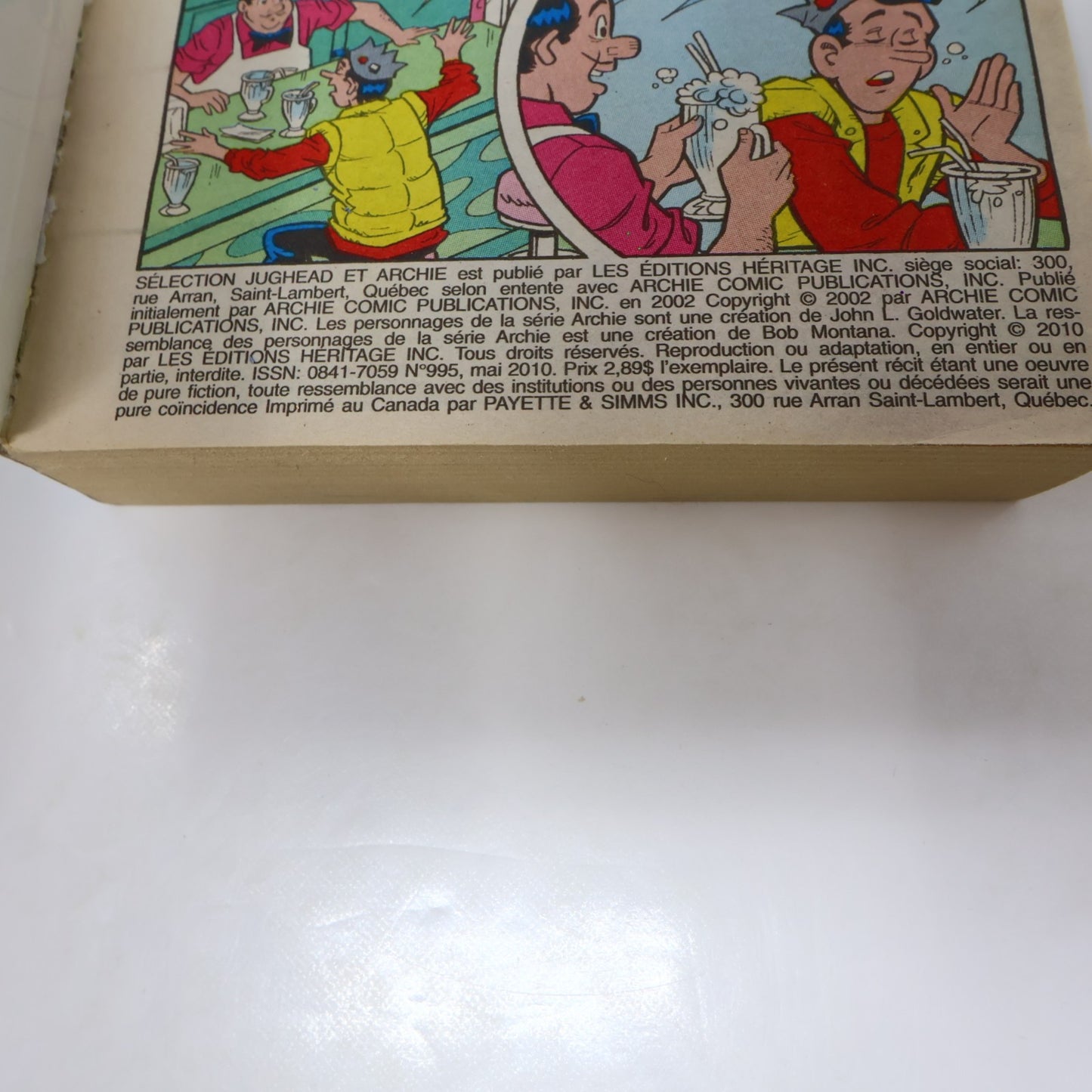 Archie Lot 10 Bandes dessinées Sélection/Géant/Format Double EH Humour Français