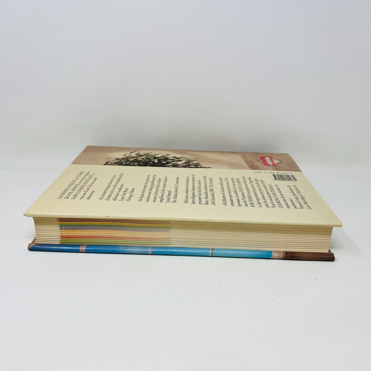 1989 Chef Pol Martin D'un Délice à L'Autre Livre Recettes Cuisine Brimar French