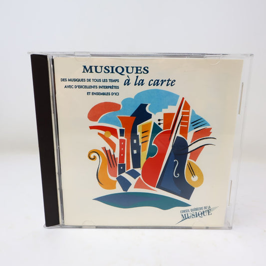 Musiques à la Carte CD 1993 Québec Contemporary Classical CQM 2-1993