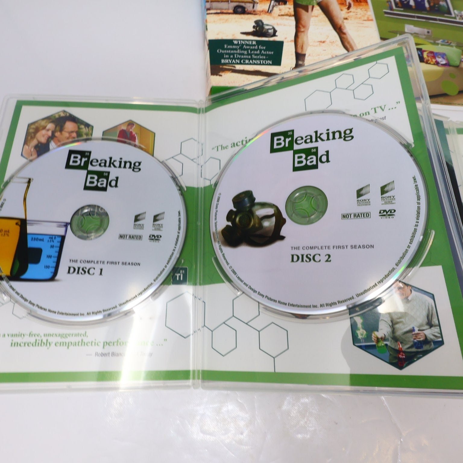 Breaking Bad 6 DVD Lot Complete Serie Seasons 1-5 TV Series Bryan Cranston NTSC