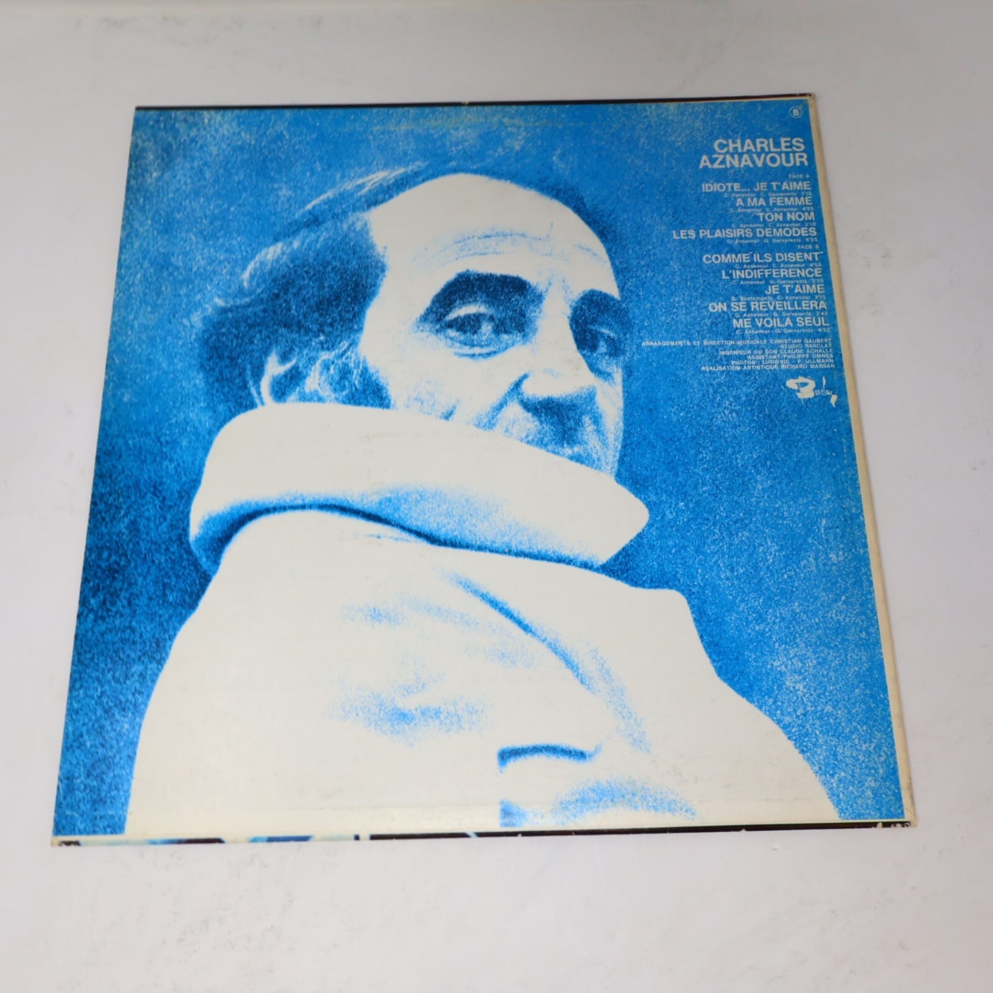 Charles Aznavour Lot 4 Disques Idiote je T'Aime/Visages de L'Amour/Désormais LP