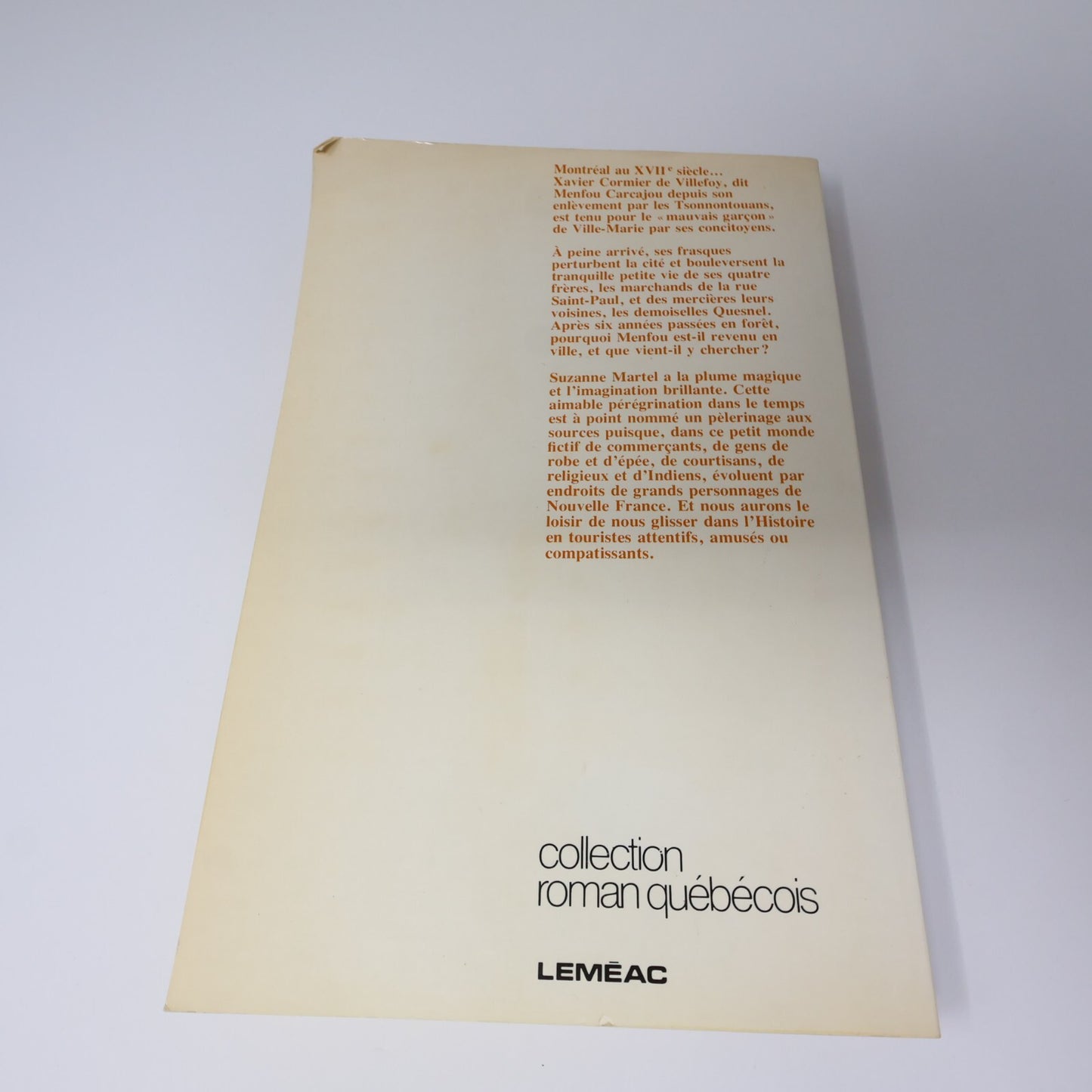 Menfou Carcajou #1-2 Lot 2 Livres Suzanne Martel Ville-Marie/La Baie du Nord 80s