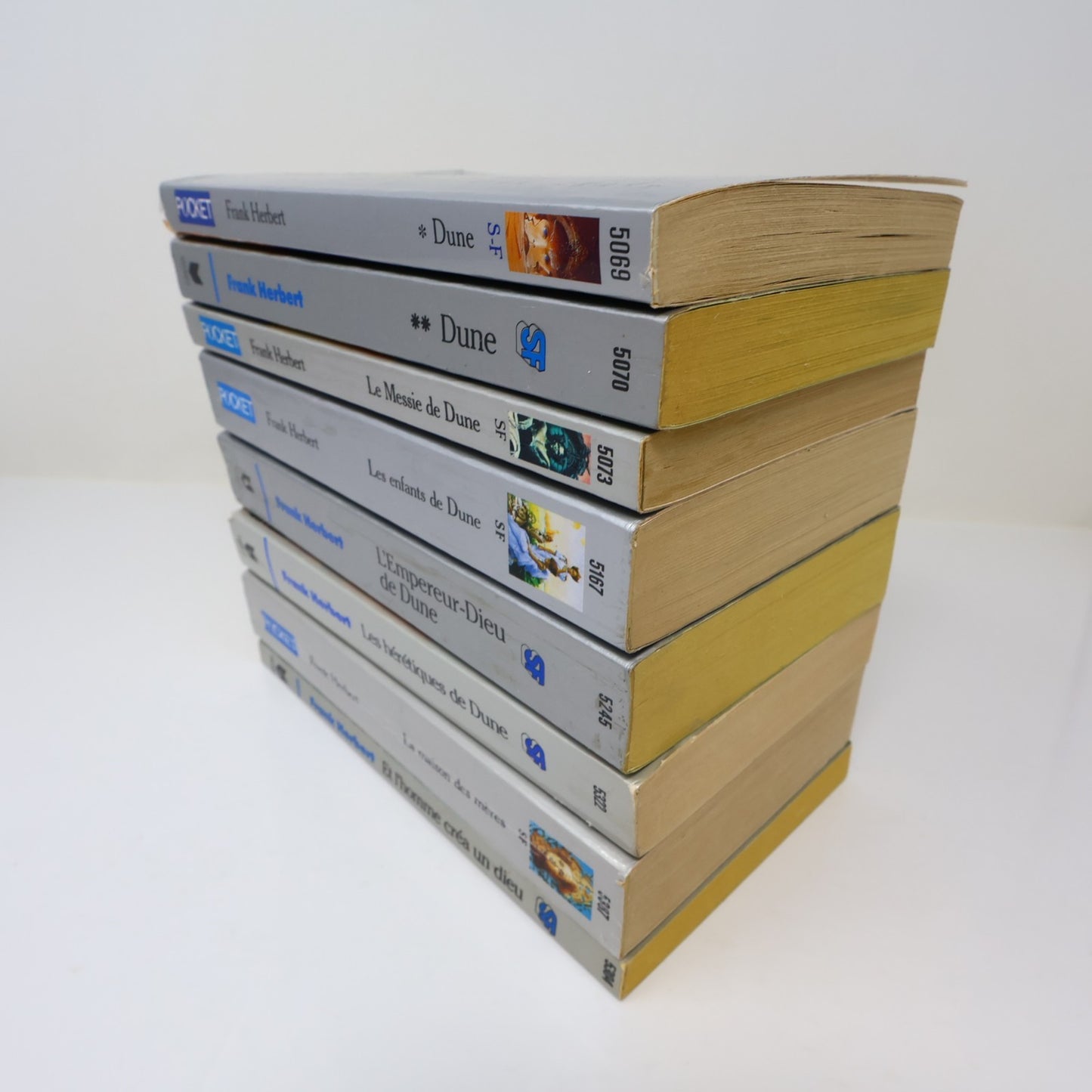 Le Cycle de Dune #1-7 Série Complète Lot 8 Livres Frank Herbert Français French
