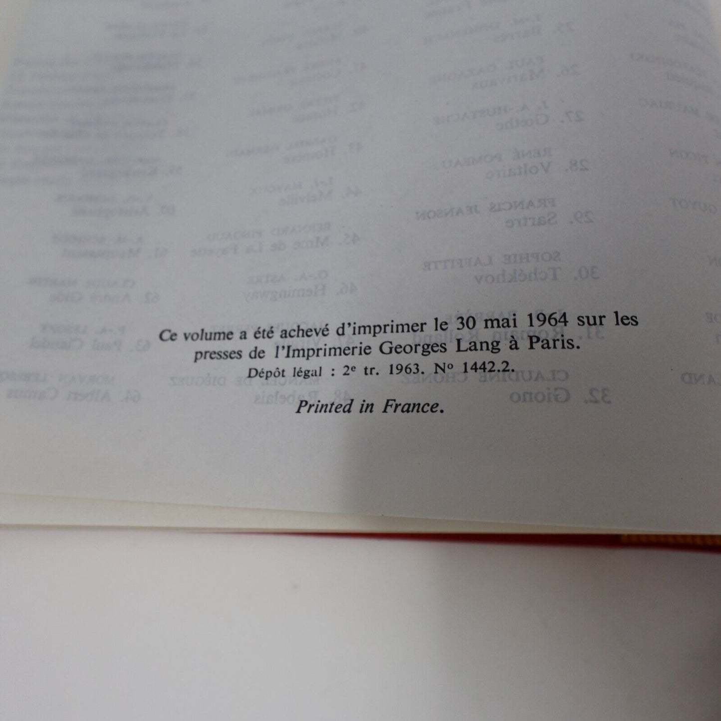 1964 L'Intégrale Musset Oeuvres Complètes de Alfred de Musset Littérature Seuil