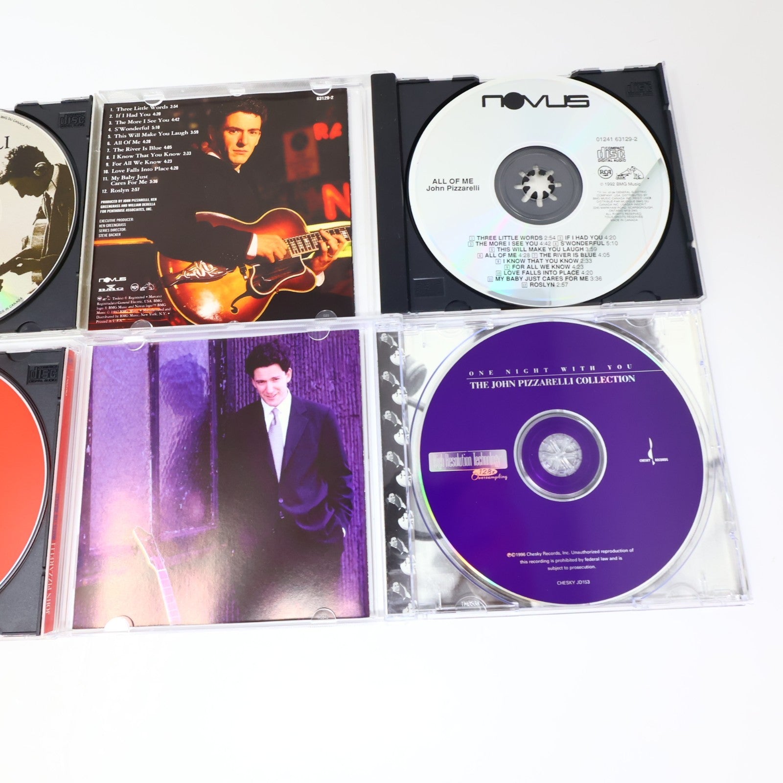 John Pizzarelli 13 CDs Lot New Standards/Naturally/Knowing You Jazz Swing
