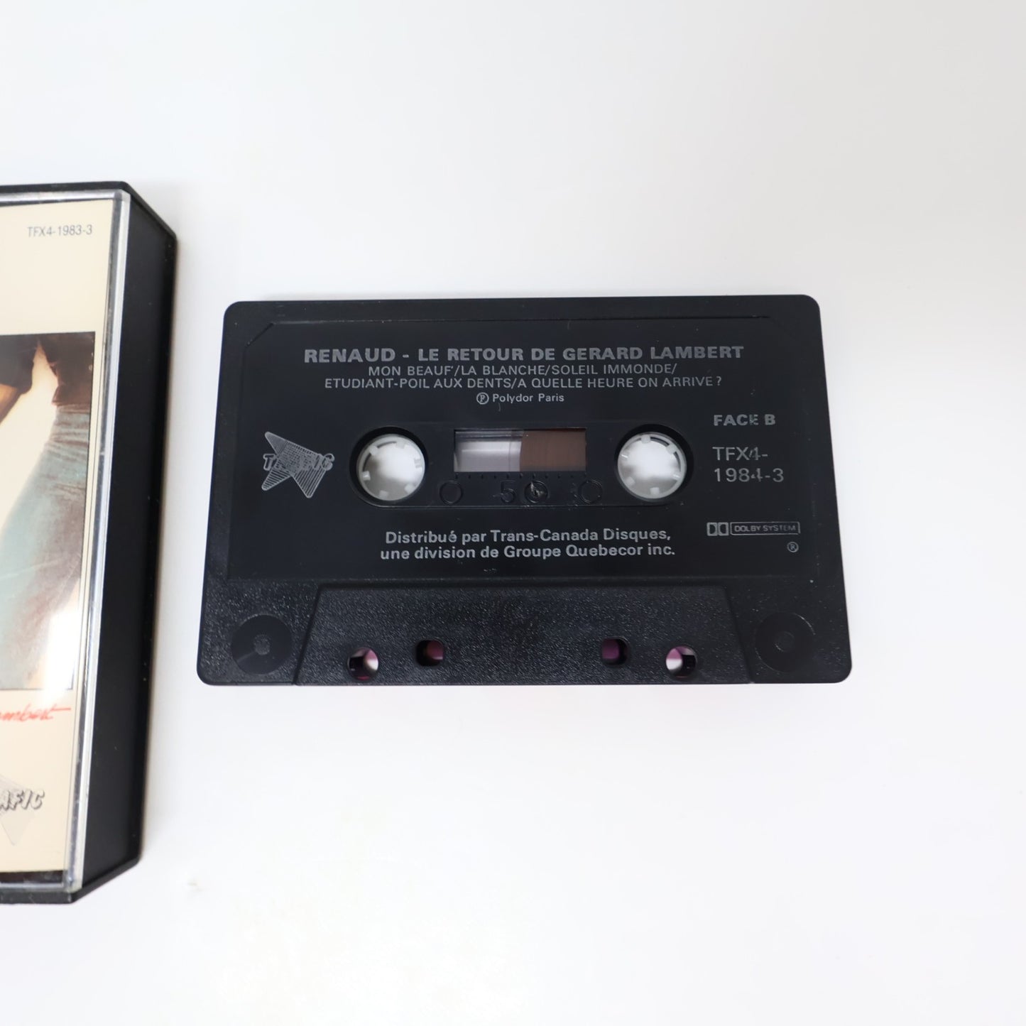 Renaud Lot 3 Cassettes Mistral Gagnant/Putain de Camion/Retour de Gérard Lambert