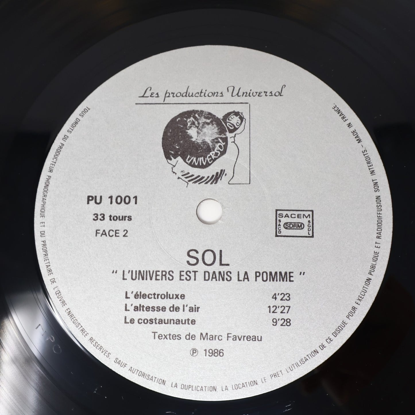 Sol/Marc Favreau Lot 5 Disques Enfin Sol/Rien Détonnant!/Interdit aux Adultes LP