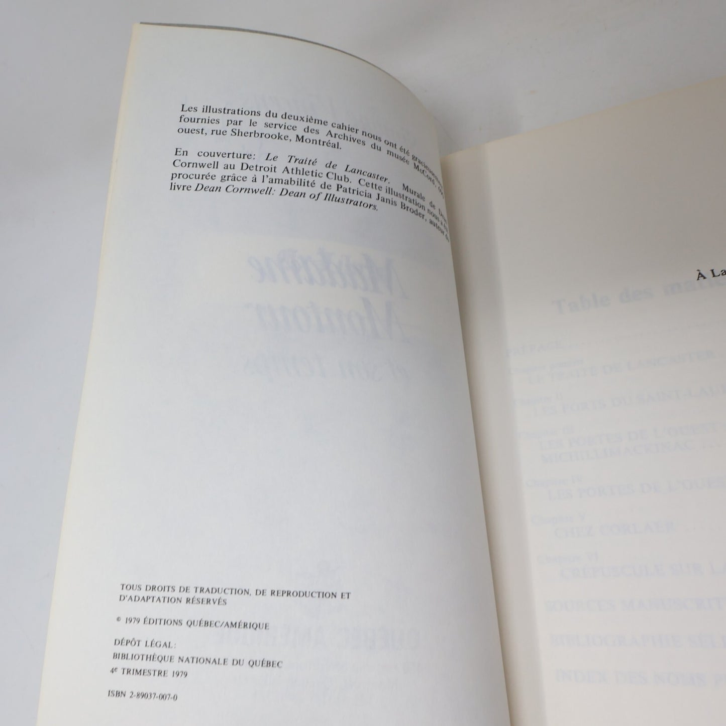 1979 Madame Montour et son Temps Simone Vincens Québec Amérique Biographie Livre