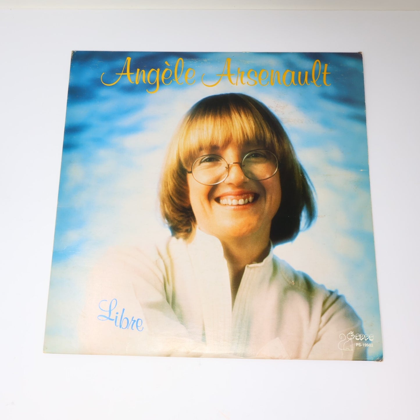 Angèle Arsenault Lot 2 Disques Record Moi J'mange Libre/Y'a Une Étoile Pour Vous