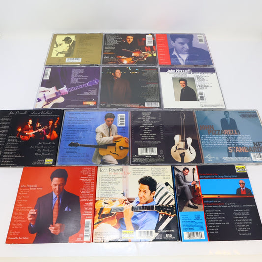 John Pizzarelli 13 CDs Lot New Standards/Naturally/Knowing You Jazz Swing