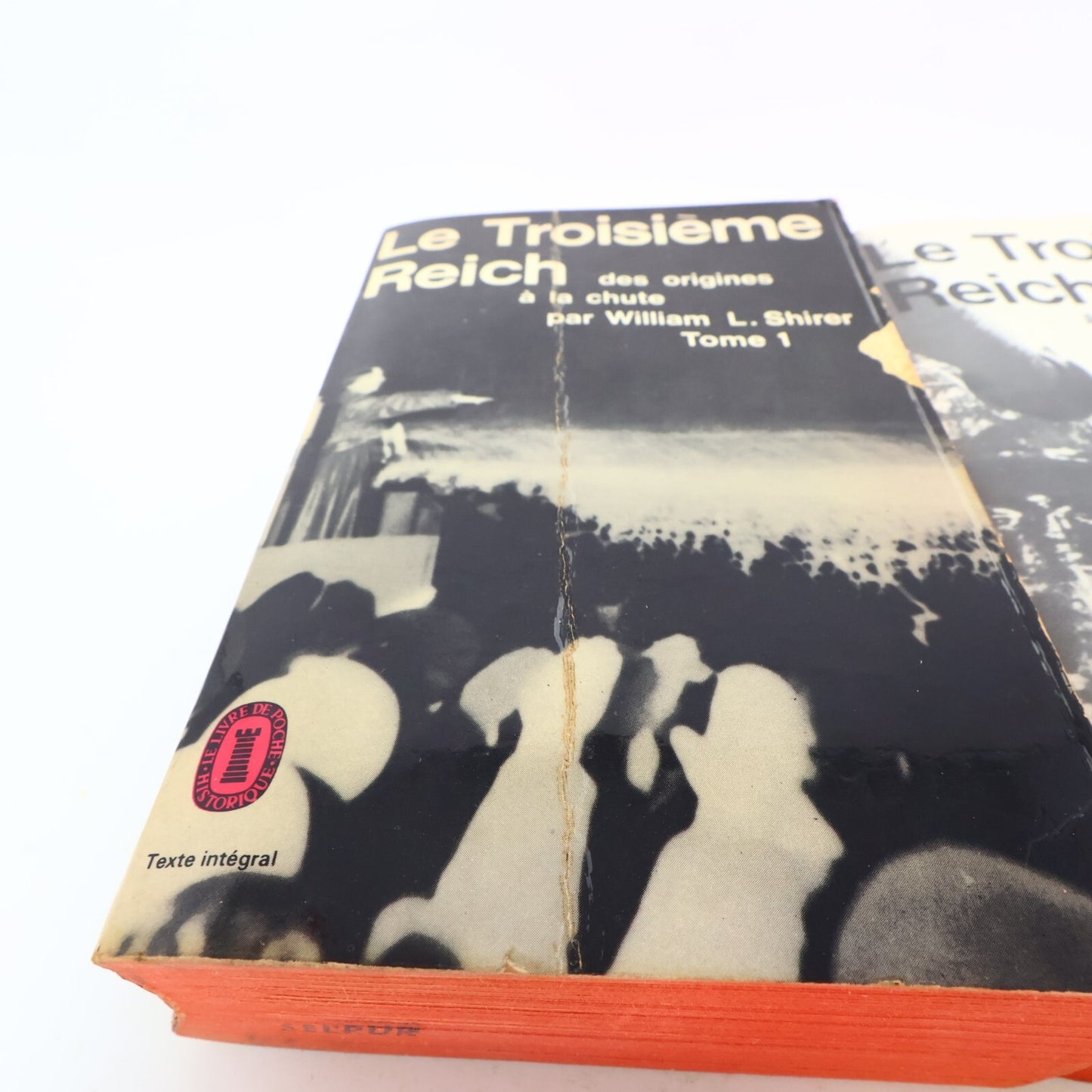 Le Troisième Reich #1-2 Série Complète Lot 2 Livres William L. Shirer Poche 60s