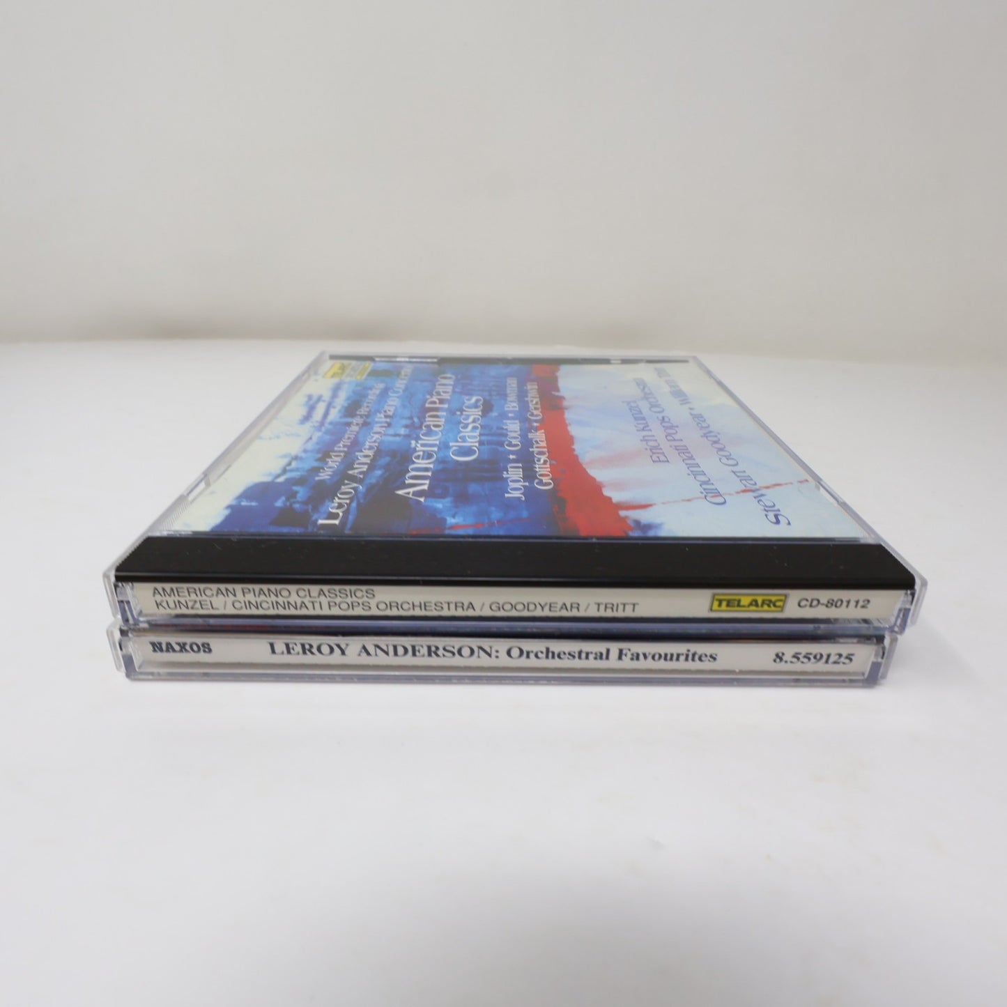 Leroy Anderson 2 CD Lot Orchestral Favourites/American Piano Classics Blue Tango