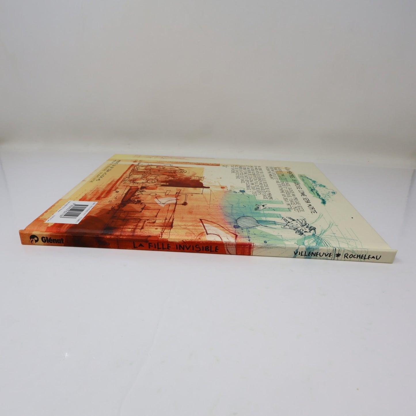 La Fille Invisible Julie Rocheleau/Emilie Villeneuve Glénat Québec 2010 HC Bd