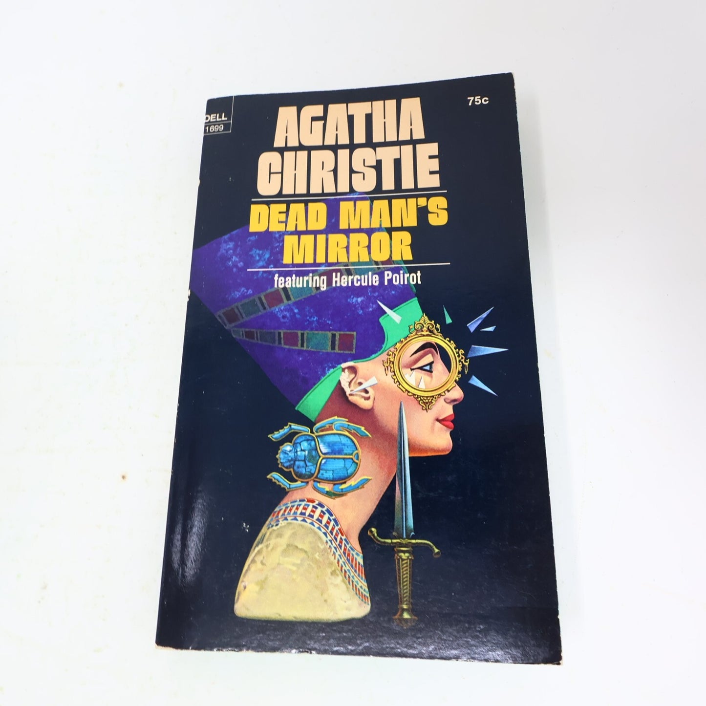 Agatha Christie 2 Books Lot Poirot Appointment With Death/Dead Man's Mirror 1971