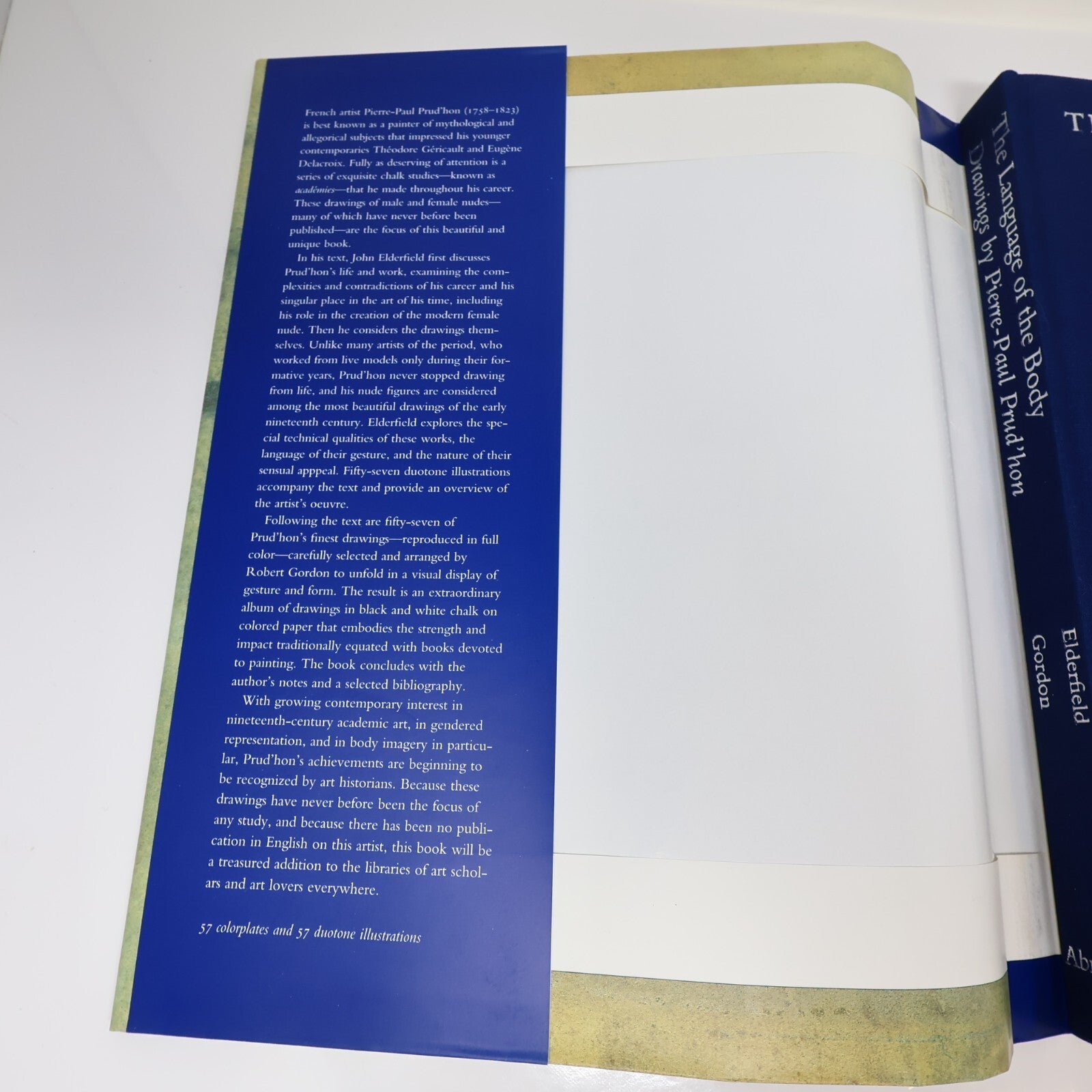 Language of the Body Drawings By Pierre-Paul Prud'Hon John Elderfield 1996 HC DJ