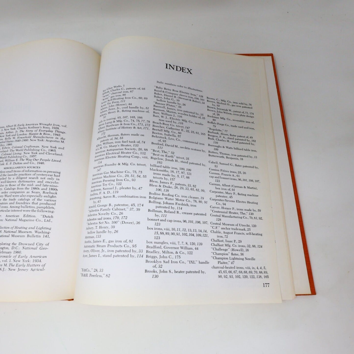 1977 A Collector's Guide To Pressing Irons and Trivets by Esther S. Berney HC