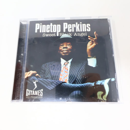 Pinetop Perkins 2 CDs Lot Sweet Black Angel/Pinetop's Boogie Woogie Blues 90s