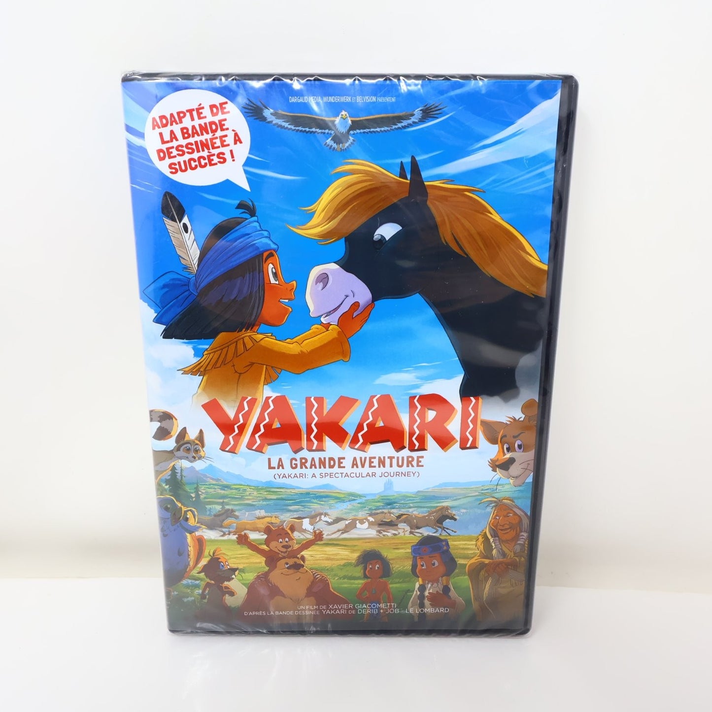 Yakari La Grande Aventure DVD Français/English Animation Factory Sealed NTSC