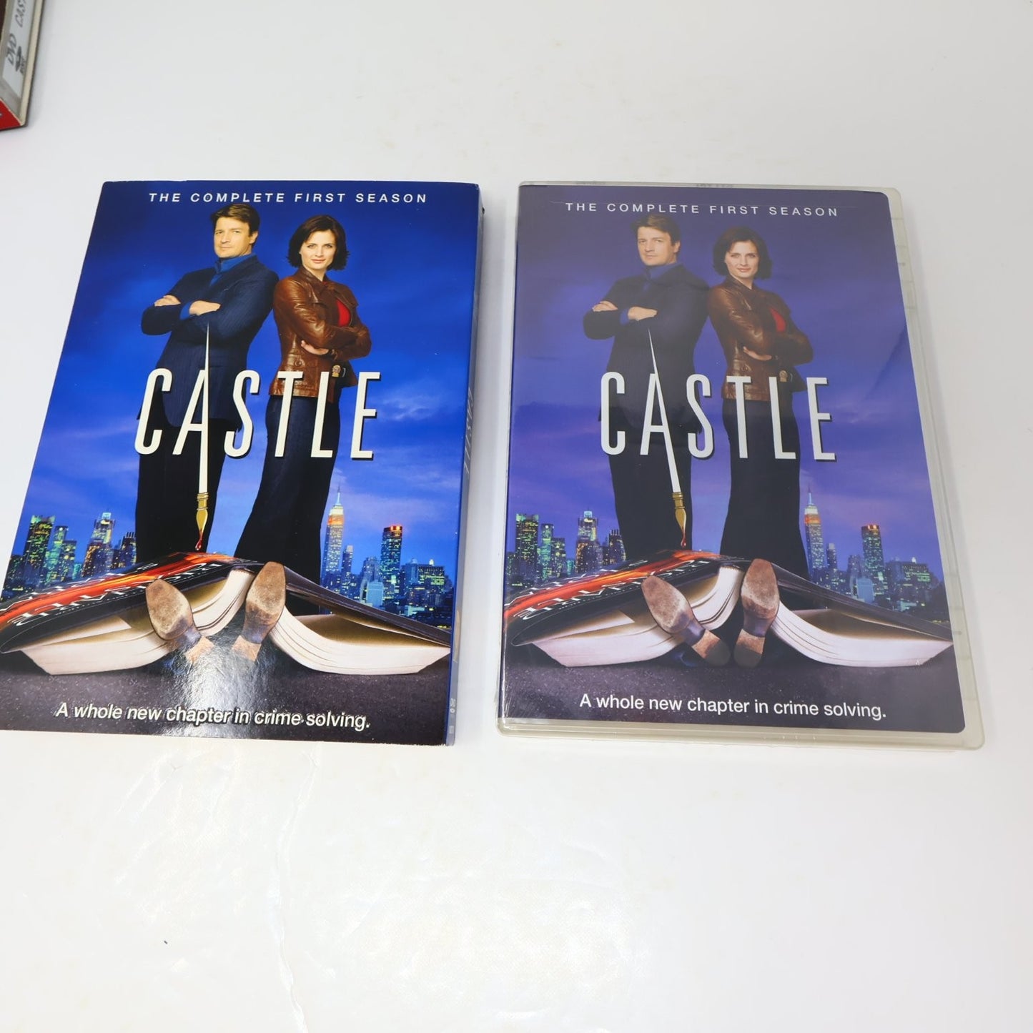 Castle 2 DVD Lot Seasons #1-2 Set Nathan Fillion Factory Sealed Region 1 NTSC