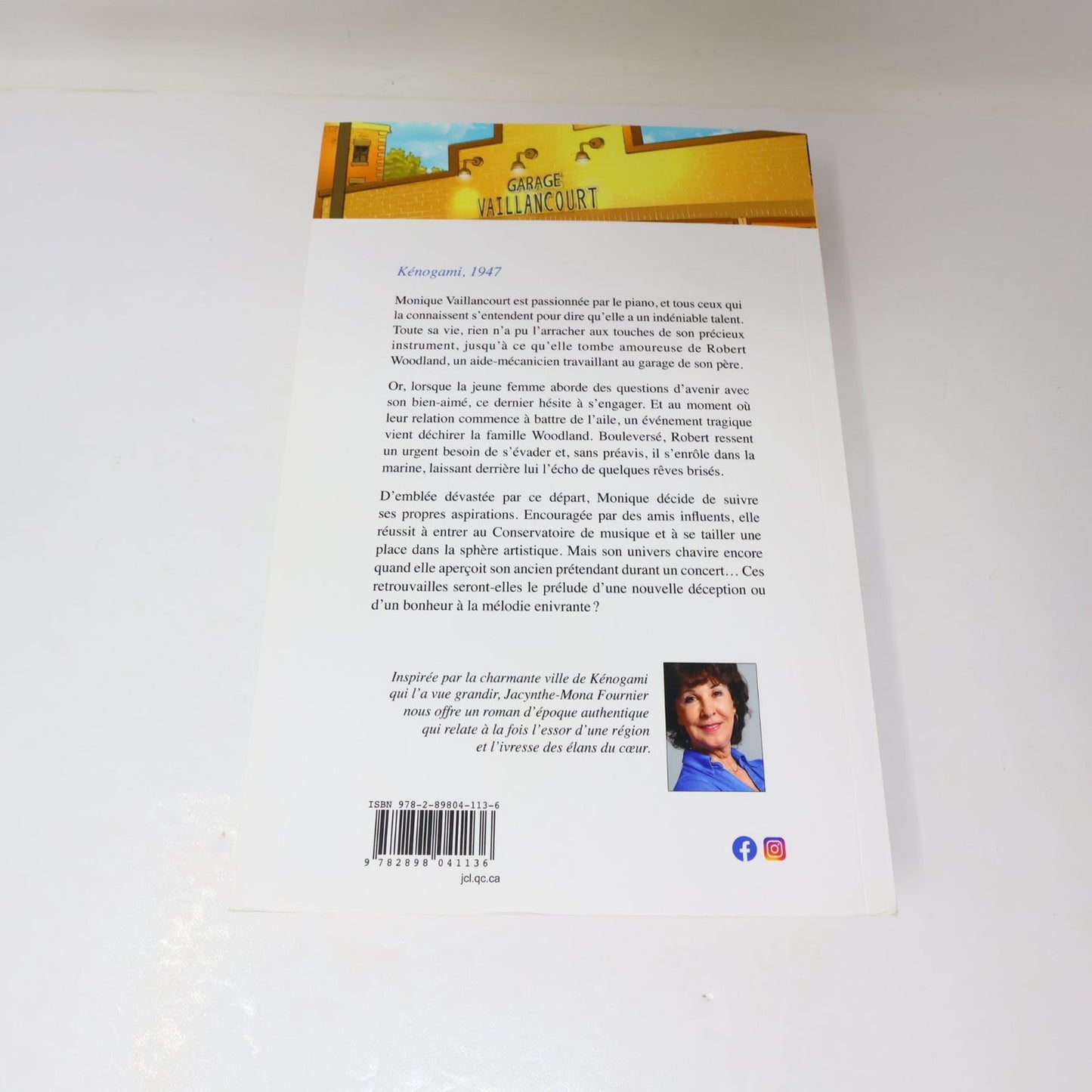 Les préludes du bonheur Jacynthe-Mona Fournier 2021 Roman Éditions JCL Francais