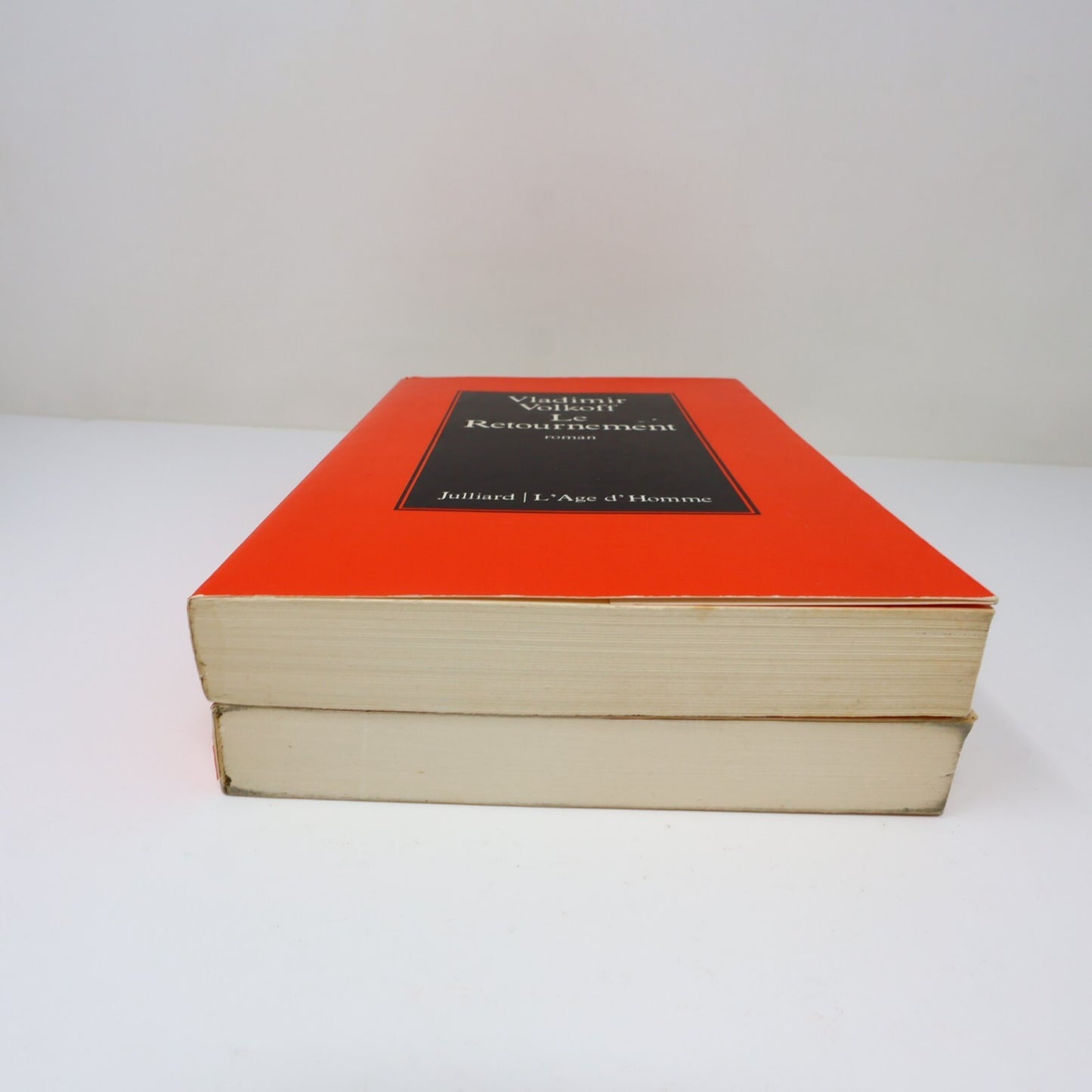 Vladimir Volkoff Lot 2 Livres Le Retournement/Montage Espionnage Français French