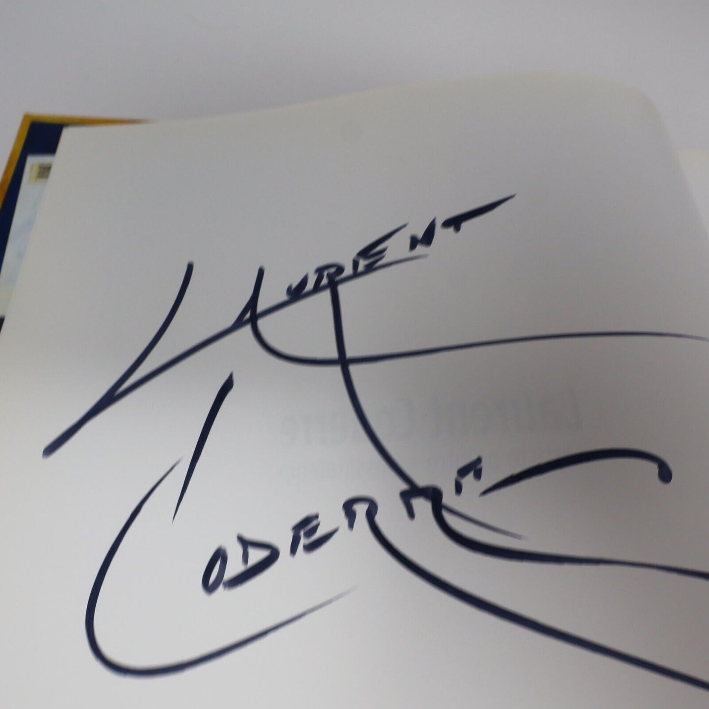 2010 Laurent Coderre Artiste Peintre Dessinateur de Claude Sauvage Signé Broquet