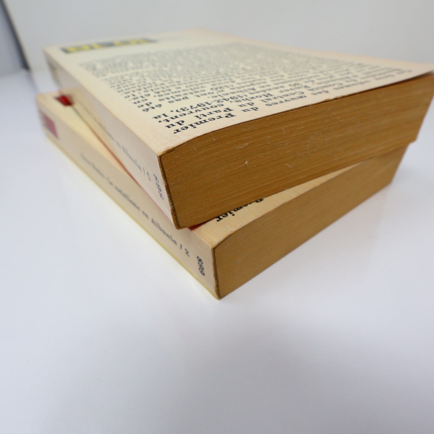 Le Socialisme en Albanie #1-2 Série Complète Lot 2 Livres Enver Hoxha 10/18 1974