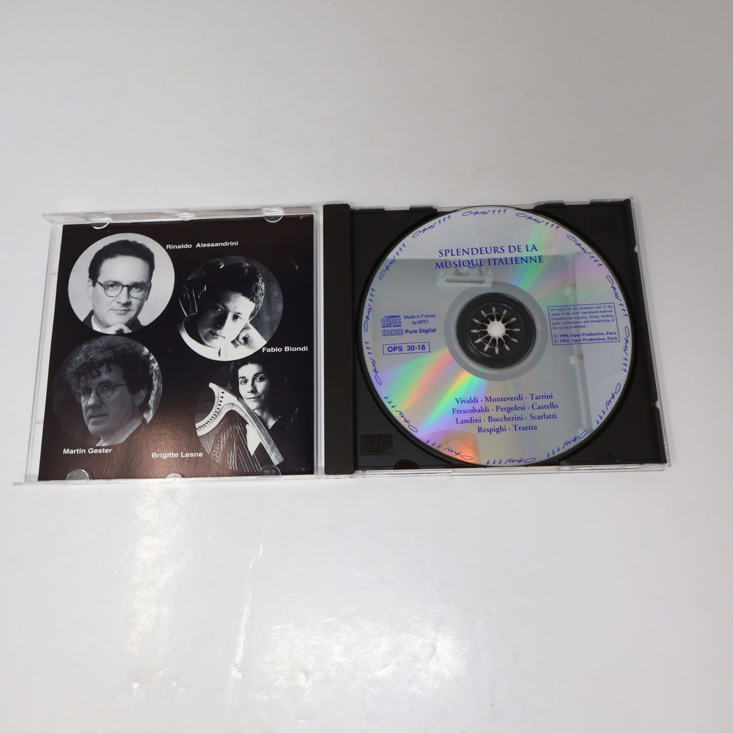 Splendeurs De La Musique Italienne CD Castello/Corelli/Boccherini/Scarlatti