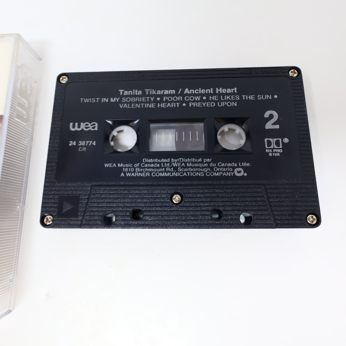 Tanita Tikaram 2 Cassettes Lot The Sweet Keeper/Ancient Heart WEA Rock/Pop